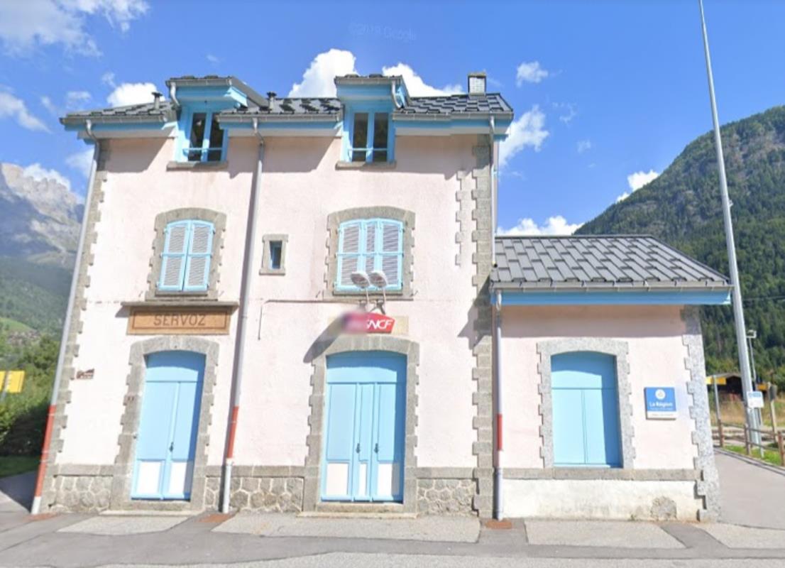 Gare de Servoz